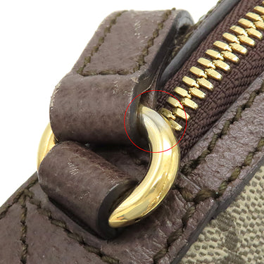 グッチ GUCCI オフィディア GGショルダーバッグ 499621 ベージュ×エボニー GGスプリームキャンバス レザー ショルダーバッグ ゴールド金具 茶 緑 赤 シェリーライン