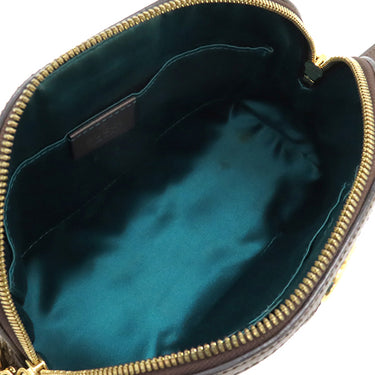 グッチ GUCCI オフィディア GGショルダーバッグ 499621 ベージュ×エボニー GGスプリームキャンバス レザー ショルダーバッグ ゴールド金具 茶 緑 赤 シェリーライン