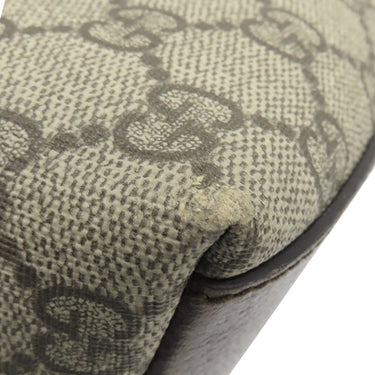 グッチ GUCCI オフィディア GGショルダーバッグ 499621 ベージュ×エボニー GGスプリームキャンバス レザー ショルダーバッグ ゴールド金具 茶 緑 赤 シェリーライン