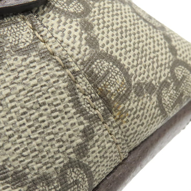 グッチ GUCCI オフィディア GGショルダーバッグ 499621 ベージュ×エボニー GGスプリームキャンバス レザー ショルダーバッグ ゴールド金具 茶 緑 赤 シェリーライン