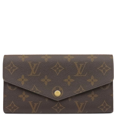 ルイヴィトン LOUIS VUITTON ポルトフォイユ サラ M60531 モノグラム モノグラムキャンバス 長財布 ゴールド金具 茶