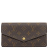 ルイヴィトン LOUIS VUITTON ポルトフォイユ サラ M60531 モノグラム モノグラムキャンバス 長財布 ゴールド金具 茶