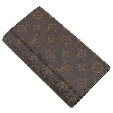 ルイヴィトン LOUIS VUITTON ポルトフォイユ サラ M60531 モノグラム モノグラムキャンバス 長財布 ゴールド金具 茶
