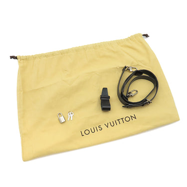 ルイヴィトン LOUIS VUITTON キーポル バンドリエール45 N41418 ダミエグラフィット ダミエグラフィットキャンバス 2WAYバッグ シルバー金具 黒 ボストン ネームタグ欠品