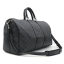 ルイヴィトン LOUIS VUITTON キーポル バンドリエール45 N41418 ダミエグラフィット ダミエグラフィットキャンバス 2WAYバッグ シルバー金具 黒 ボストン ネームタグ欠品