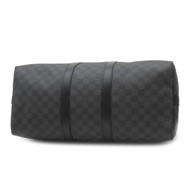ルイヴィトン LOUIS VUITTON キーポル バンドリエール45 N41418 ダミエグラフィット ダミエグラフィットキャンバス 2WAYバッグ シルバー金具 黒 ボストン ネームタグ欠品