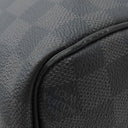 ルイヴィトン LOUIS VUITTON キーポル バンドリエール45 N41418 ダミエグラフィット ダミエグラフィットキャンバス 2WAYバッグ シルバー金具 黒 ボストン ネームタグ欠品