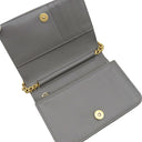 シャネル CHANEL ボーイシャネル チェーンショルダー ミニ AP2464 グレー キャビアスキン チェーンウォレット ヴィンテージ金具 ココマーク