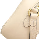 ルイヴィトン LOUIS VUITTON サントンジュ M43559 クレーム モノグラムキャンバス レザー ショルダーバッグ ゴールド金具 茶 白