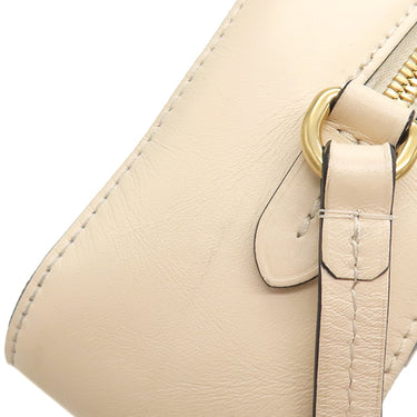 ルイヴィトン LOUIS VUITTON サントンジュ M43559 クレーム モノグラムキャンバス レザー ショルダーバッグ ゴールド金具 茶 白