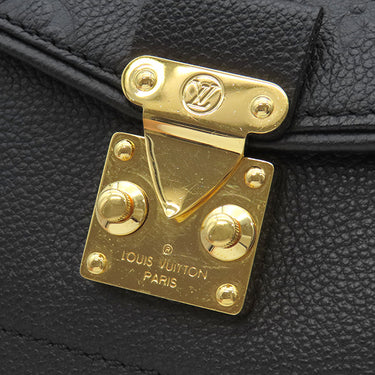 ルイヴィトン LOUIS VUITTON サンジェルマン MM M48933 ノワール モノグラムアンプラント ショルダーバッグ ゴールド金具 黒