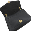 ルイヴィトン LOUIS VUITTON サンジェルマン MM M48933 ノワール モノグラムアンプラント ショルダーバッグ ゴールド金具 黒