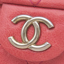 シャネル CHANEL ワイルドステッチ ワンショルダー レッド カーフ ショルダーバッグ シルバー金具 赤 ピンク 肩掛け