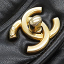 シャネル CHANEL ココマーク チェーンショルダー AS1178 ブラック ラムスキン ショルダーバッグ ヴィンテージ金具 黒