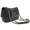 シャネル CHANEL ココマーク チェーンショルダー AS1178 ブラック ラムスキン ショルダーバッグ ヴィンテージ金具 黒