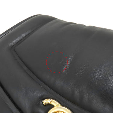 シャネル CHANEL ココマーク チェーンショルダー AS1178 ブラック ラムスキン ショルダーバッグ ヴィンテージ金具 黒