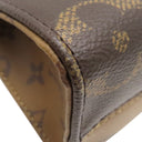 ルイヴィトン LOUIS VUITTON オンザゴー BB M46839 モノグラムリバース モノグラムキャンバス モノグラムリバースキャンバス 2WAYバッグ ゴールド金具 茶 ショルダー ハンドバッグ