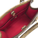 ルイヴィトン LOUIS VUITTON オンザゴー BB M46839 モノグラムリバース モノグラムキャンバス モノグラムリバースキャンバス 2WAYバッグ ゴールド金具 茶 ショルダー ハンドバッグ