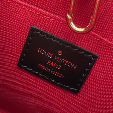 ルイヴィトン LOUIS VUITTON オンザゴー BB M46839 モノグラムリバース モノグラムキャンバス モノグラムリバースキャンバス 2WAYバッグ ゴールド金具 茶 ショルダー ハンドバッグ