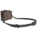 ルイヴィトン LOUIS VUITTON ハンドル ソフトトランク M45935 モノグラムマカサー モノグラムマカサー ショルダーバッグ マットブラック金具 茶 黒