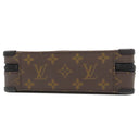 ルイヴィトン LOUIS VUITTON ハンドル ソフトトランク M45935 モノグラムマカサー モノグラムマカサー ショルダーバッグ マットブラック金具 茶 黒