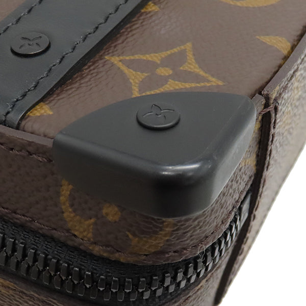 新型】ルイヴィトン モノグラムマカサー ハンドル ソフトトランク バッグ
