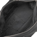 シャネル CHANEL チョコバー ブラック レザー ハンドバッグ シルバー金具 黒 ボストン