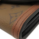 ルイヴィトン LOUIS VUITTON ポルトフォイユ サラ ドーフィーヌ M46645 モノグラム モノグラムキャンバス モノグラムリバースキャンバス 長財布 ゴールド金具 茶