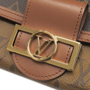 ルイヴィトン LOUIS VUITTON ポルトフォイユ サラ ドーフィーヌ M46645 モノグラム モノグラムキャンバス モノグラムリバースキャンバス 長財布 ゴールド金具 茶
