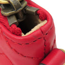 グッチ GUCCI GGマーモント ハンドバッグ 739166 レッド キルティングシェブロンレザー ハンドバッグ ヴィンテージ金具 赤 肩掛け