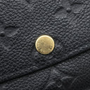 ルイヴィトン LOUIS VUITTON ポルトフォイユ エミリー M62369 ノワール モノグラムアンプラント 長財布 ゴールド金具 黒 二つ折り