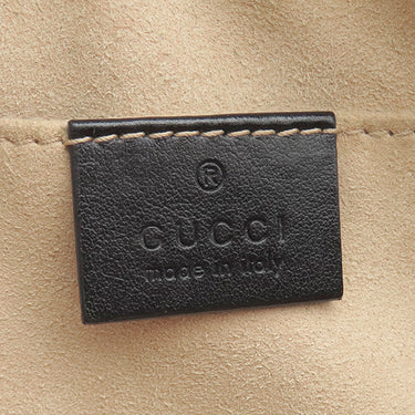 グッチ GUCCI GGマーモント スモール カメラバッグ 447632 ブラック シェブロンキルティングレザー ショルダーバッグ ヴィンテージ金具 黒