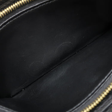 ルイヴィトン LOUIS VUITTON ポルトフォイユ クレマンス M60171 ノワール モノグラムアンプラント 長財布 ゴールド金具 黒 ラウンドファスナー