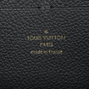 ルイヴィトン LOUIS VUITTON ポルトフォイユ クレマンス M60171 ノワール モノグラムアンプラント 長財布 ゴールド金具 黒 ラウンドファスナー