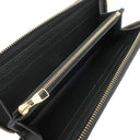 ルイヴィトン LOUIS VUITTON ポルトフォイユ クレマンス M60171 ノワール モノグラムアンプラント 長財布 ゴールド金具 黒 ラウンドファスナー