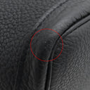 エルメス HERMES ガーデンパーティーPM ブラック ネゴンダ トートバッグ シルバー金具 黒