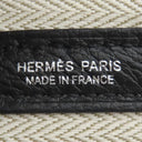エルメス HERMES ガーデンパーティーPM ブラック ネゴンダ トートバッグ シルバー金具 黒