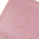 セリーヌ CELINE トリオンフ コイン入れ付き コンパクトウォレット 10I653DPV ピンク レザー 三つ折り財布 ゴールド金具