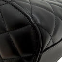 シャネル CHANEL マトラッセ ミニボストン AP4411 ブラック ラムスキン 2WAYバッグ ゴールド金具 黒 チェーンショルダー