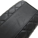 シャネル CHANEL マトラッセ ミニボストン AP4411 ブラック ラムスキン 2WAYバッグ ゴールド金具 黒 チェーンショルダー