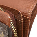 ルイヴィトン LOUIS VUITTON ポルトモネ ビエトレゾール M61730 モノグラム モノグラムキャンバス 二つ折り財布 ゴールド金具 茶