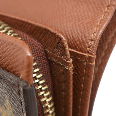 ルイヴィトン LOUIS VUITTON ポルトモネ ビエトレゾール M61730 モノグラム モノグラムキャンバス 二つ折り財布 ゴールド金具 茶