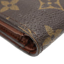 ルイヴィトン LOUIS VUITTON ポルトモネ ビエトレゾール M61730 モノグラム モノグラムキャンバス 二つ折り財布 ゴールド金具 茶