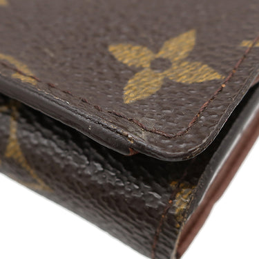 ルイヴィトン LOUIS VUITTON ポルトモネ ビエトレゾール M61730 モノグラム モノグラムキャンバス 二つ折り財布 ゴールド金具 茶