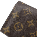 ルイヴィトン LOUIS VUITTON ポルトモネ ビエトレゾール M61730 モノグラム モノグラムキャンバス 二つ折り財布 ゴールド金具 茶