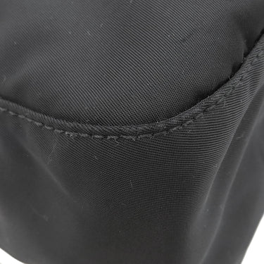 プラダ PRADA トライアングルロゴ 1BC421 ブラック ナイロン ショルダーバッグ シルバー金具 黒 三角ロゴ VELA
