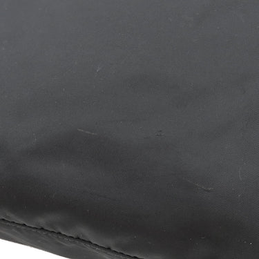 プラダ PRADA トライアングルロゴ 1BC421 ブラック ナイロン ショルダーバッグ シルバー金具 黒 三角ロゴ VELA