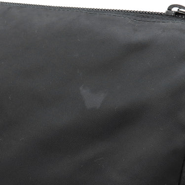 プラダ PRADA トライアングルロゴ 1BC421 ブラック ナイロン ショルダーバッグ シルバー金具 黒 三角ロゴ VELA