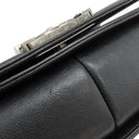 シャネル CHANEL ボーイシャネル ワイルドステッチ チェーンショルダー A67086 ブラック レザー ショルダーバッグ ヴィンテージ金具 黒