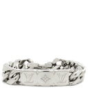 ルイヴィトン LOUIS VUITTON チェーンブレスレット モノグラム M00855 シルバー 真鍮 ブレスレット